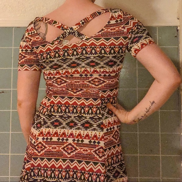 Multi-Patterned Dress - Picture 2 of 2